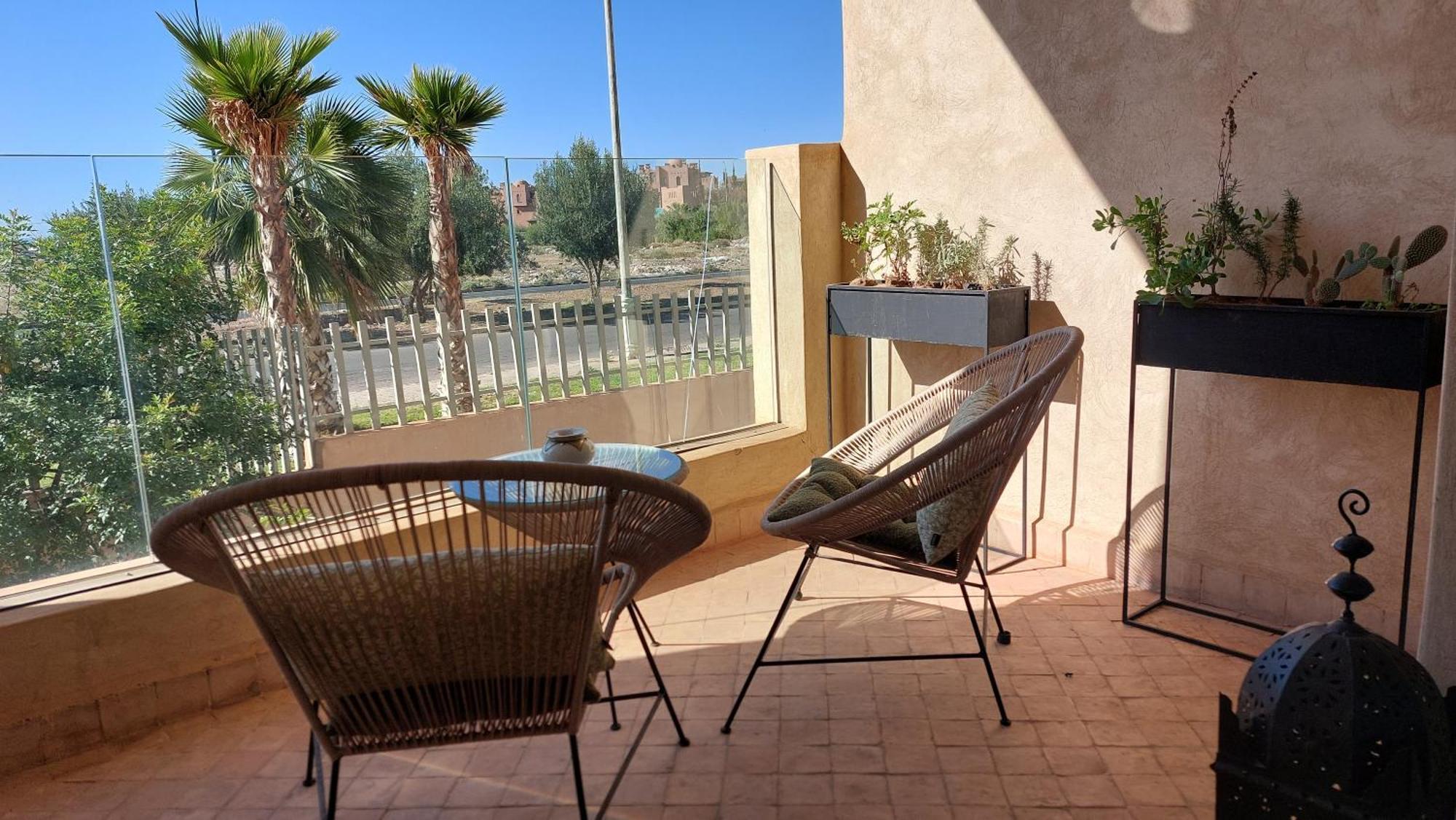 En Avec Piscine Apartamento Marrakesh